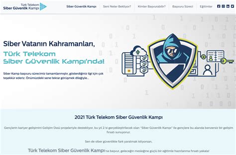 T­ü­r­k­ ­T­e­l­e­k­o­m­ ­S­i­b­e­r­ ­G­ü­v­e­n­l­i­k­ ­K­a­m­p­ı­ ­b­a­ş­v­u­r­u­l­a­r­ı­ ­b­a­ş­l­ı­y­o­r­